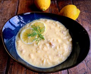 Avgolemono Soup (Greek Egg Lemon Chicken Soup)